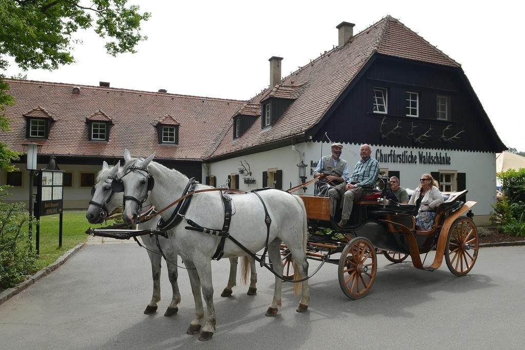 Churfuerstliche Waldschaenke Moritzburg Exterior foto